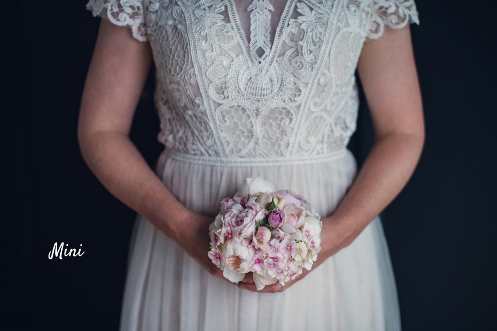 1. mini copy mini bouquet of white and pink roses