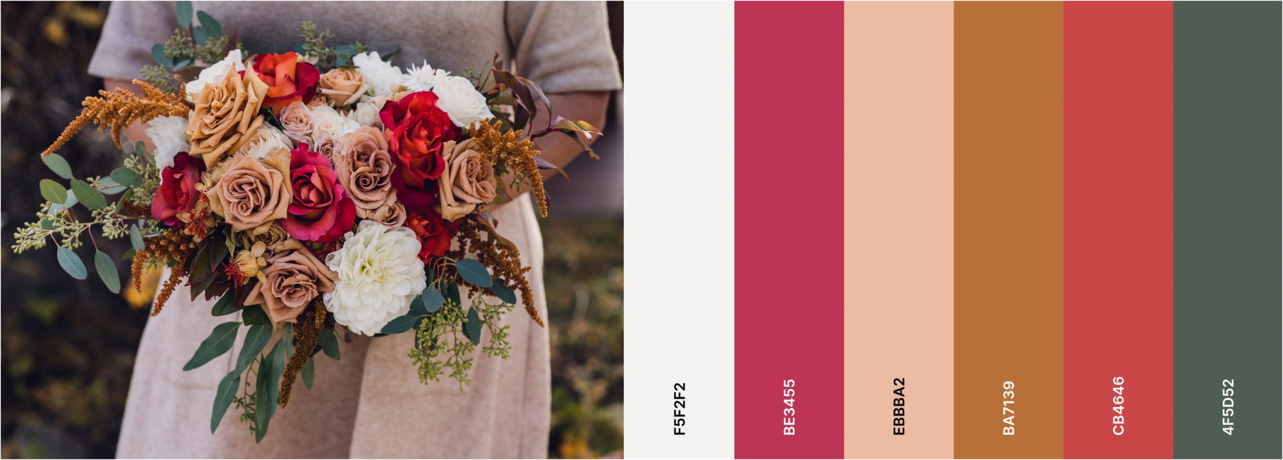 viva magenta and earth tones color palette