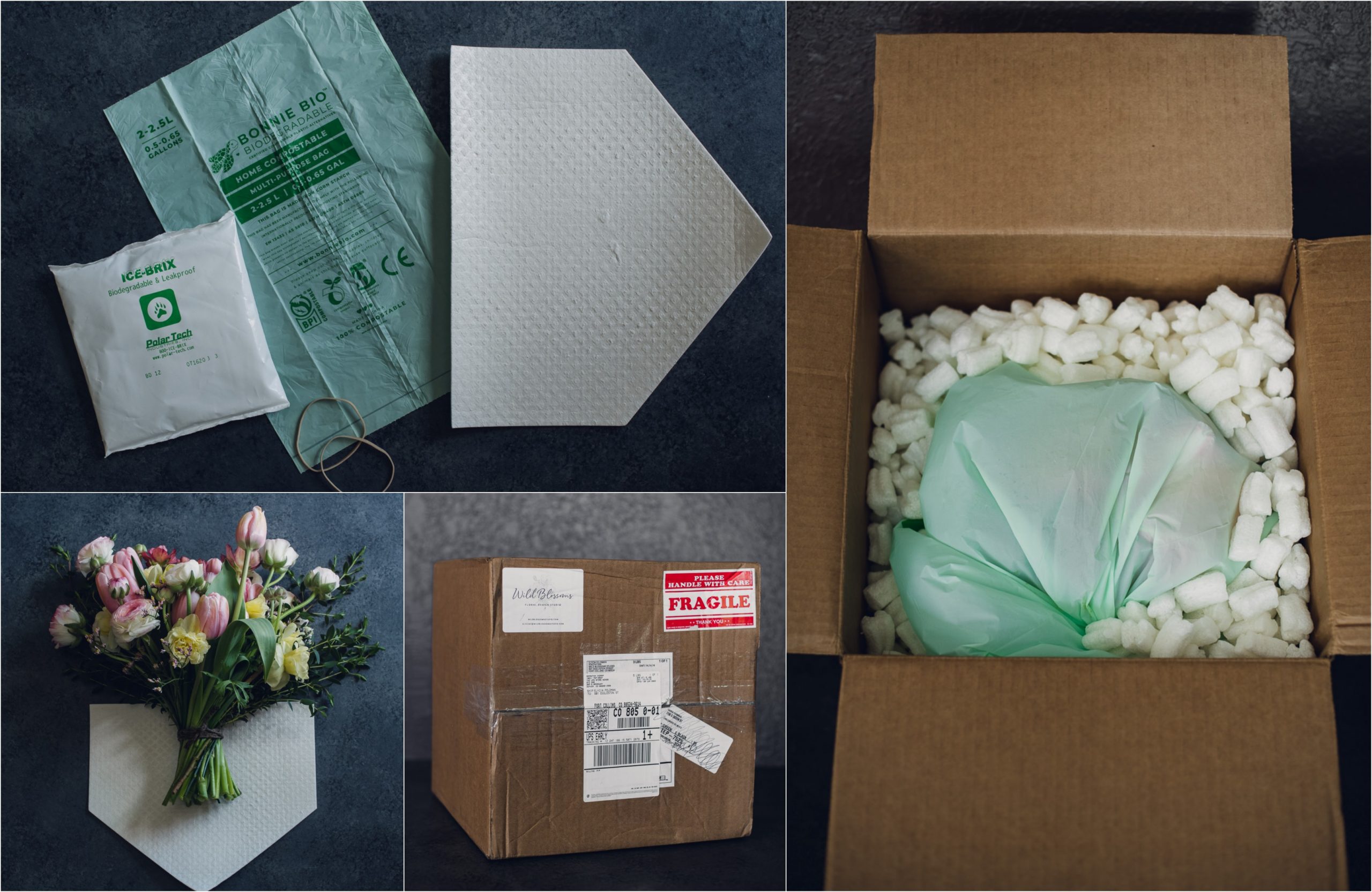 bouquet shipping collage collage of bouquet preservation shipping supplies including eco bouquet wrap